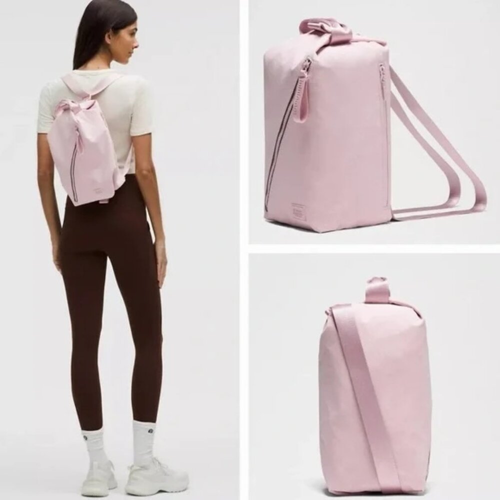 Lululemon Pink Haze NWT Fast Track Bag 2.0 9L